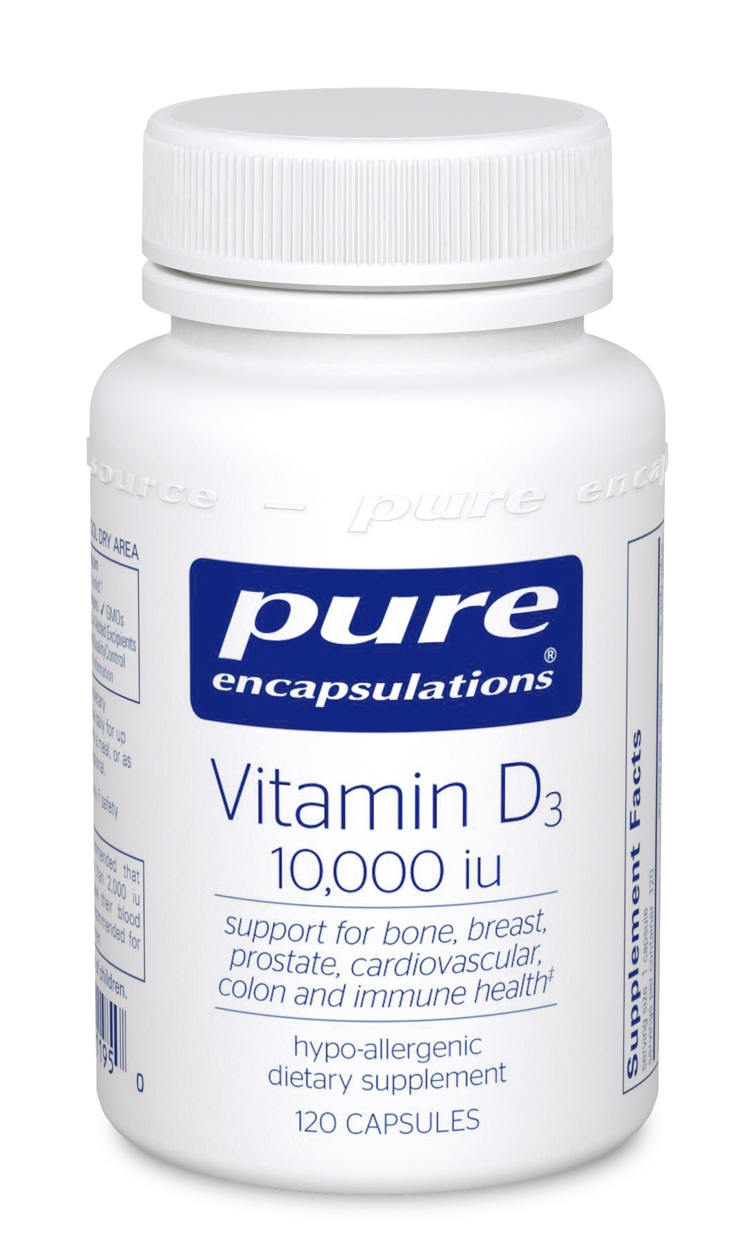 Pure Encapsulations - Vitamin D3 10,000 iu